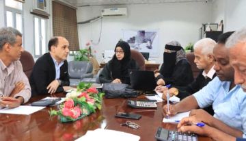 مكتب التخطيط بعدن يقف على البرنامج الاستثماري لمديرية دار سعد لعام 2026