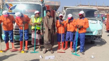 تدشين حملة نظافة شاملة في محافظة مأرب