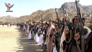 قبائل وصابين في ذمار تعلن النفير العام والتفويض المطلق للقيادة لمواجهة التحالف