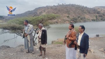 تعز.. تفقد أنشطة الري في سد الخالف المائي بمديرية ماوية