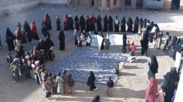 حرائر الطيال بصنعاء يسيرن قافلة دعما للقوة الصاروخية في سنوية شهيد القرآن