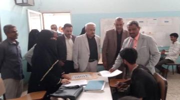 مكتب التعليم الفني يدشن الاختبارات النظرية النهائية للفصل الأول في المعاهد المهنية والتقنية بالعاصمة عدن