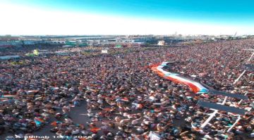 البيض بعد مليونية عدن: الرئيس نادى الوطن