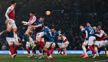 بهاتريك مارتينيلي.. آرسنال يُقصي بورتسموث من كأس الاتحاد