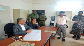 رئيس محكمة استئناف عدن يتفقد سير العمل القضائي بمحكمة الشيخ عثمان الابتدائية رئيس محكمة استئناف عدن يتفقد سير العمل القضائي بمحكمة الشيخ عثمان الابتدائية