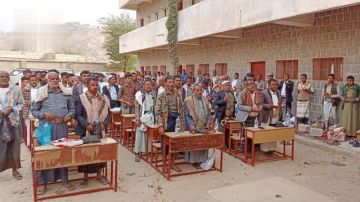 فعالية في حجة بسنوية الشهيد الرئيس صالح الصماد