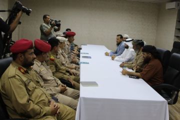 الصبيحة تتسلم عدن أمنيا وعسكريا الصبيحة تتسلم عدن أمنيا وعسكريا