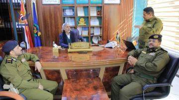 العلامة مفتاح يتفقد سير العمل في مباحث الأموال العامة