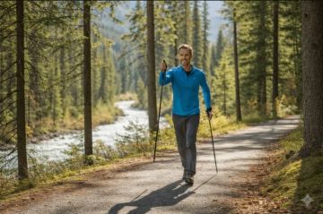 المشي النوردي: طريقة مبتكرة لتحسين لياقة جسمك بالكامل