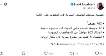 انتشال جثث ضحايا تعذيب من قاعدة إماراتية شرقي اليمن والسعودية تكشف إحصائية مرعبة