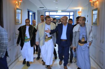 القائم بأعمال وزير الاقتصاد يطلع على مستوى تنفيذ خطة تعافي المستشفى السعودي الألماني