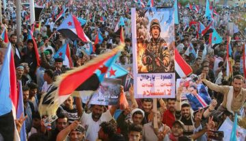 جنوب اليمن.. احتشاد شعبي كاسح تعبيرا عن الغضب والتمسك بالقضية