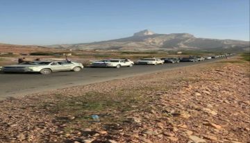 موكب محافظ الضالع يتجه إلى عدن اللاحتشاد تأييدا للإعلان الدستوري