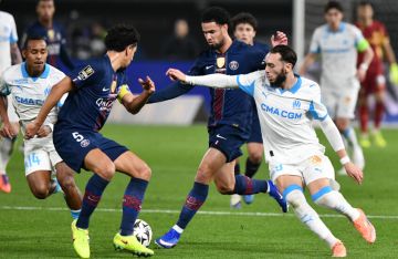 سان جيرمان يتوج بطلا للسوبر الفرنسي على حساب مرسيليا