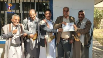 فعالية تكريمية لمؤسسة الإتصالات بإب لخريجي دورات طوفان الأقصى 