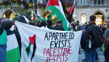 تظاهرة حاشدة في دبلن تندد بالانتهاكات الإسرائيلية في غزة