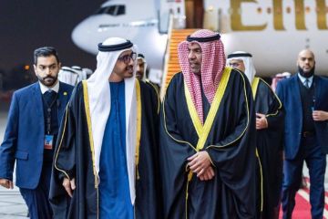 وزير الخارجية الإماراتي يصل الكويت