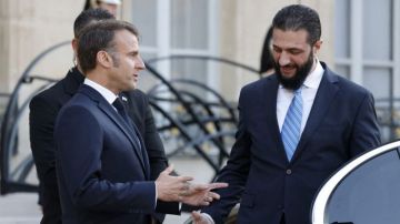 الشرع يبحث مع ماكرون آخر التطورات السياسية بسوريا