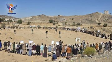 وقفة مسلحة بمديرية ريف البيضاء انتصارا لكتاب الله والجاهزية لمواجهة الأعداء