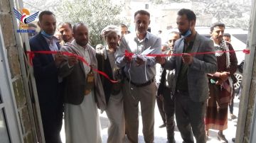 تدشين مخيم طبي مجاني في مديرية حيفان بتعز بذكرى سنوية الرئيس الشهيد الصماد