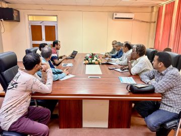 قيادات وزارة الزراعة والري والثروة السمكية تناقش مع مؤسسة بناء للتنمية برنامج تعزيز الصمود المائي وسبل العيش قيادات وزارة الزراعة والري والثروة السمكية تناقش مع مؤسسة بناء للتنمية برنامج تعزيز الصمود المائي وسبل العيش