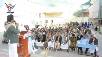 فعالية بمديرية سنحان بالذكرى السنوية للشهيد الرئيس الصماد