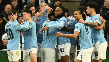 مانشستر سيتي يقطع خطوة نحو نهائي كأس الرابطة بإسقاط نيوكاسل