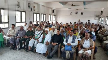 فعالية خطابية في الحديدة بالذكرى السنوية للشهيد الصماد