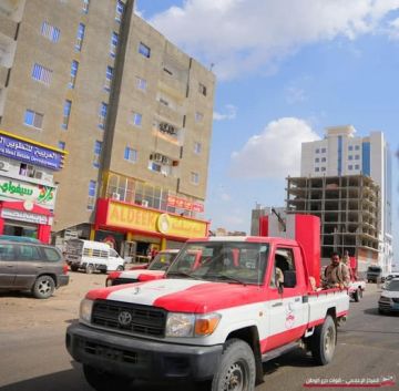 المركز الإعلامي لقوات درع الوطن : وصول قوات درع الوطن إلى محافظة عدن