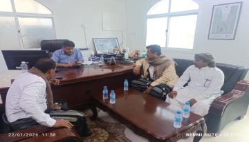 خلال لقائه بالمدير العام التنفيذي للصندوق الاجتماعي للتنمية، ناقش مدير عام رضوم التدخلات القادمة بالمديرية