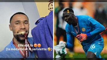 منشفة ميندي تسرق الأضواء في نهائي كأس أمم إفريقيا 2025