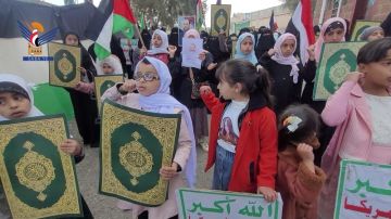 صنعاء .. وقفة نسائية في مناخة بسنوية الشهيد الرئيس الصماد