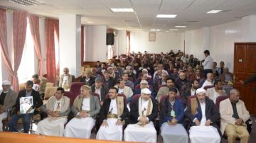 السلطة القضائية تحيي ذكرى سنوية الشهيد الرئيس الصماد