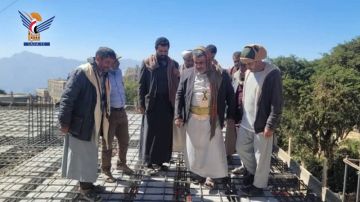 تفقد سير العمل في إنشاء مبنى مكتب هيئة الأوقاف والإرشاد بالمحويت