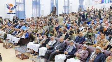 النعيمي وبن حبتور ومفتاح يشاركون في فعالية مركزية بذكرى سنوية الشهيد الرئيس الصماد