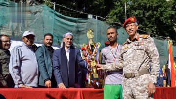 العلامة مفتاح يُكرّم أبطال بطولة الشهيد القائد لاختراق الضاحية في موسمها الثالث