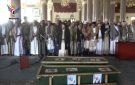 تشييع جثماني الشهيدين ناصر الجابري ولؤي سالم من منتسبي أمن مأرب