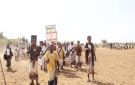 عرض شعبي لخريجي دورات طوفان الأقصى في الحديدة - ye