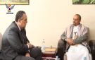 نائب وزير الخارجية يلتقي مدير مكتب مبعوث الأمين العام للأمم المتحدة إلى اليمن - ye
