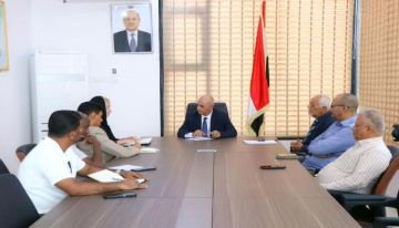 الوزير الشرجبي يبحث مع الهجرة الدولية تدخلاتها في قطاعي المياه والصرف الصحي الوزير الشرجبي يبحث مع الهجرة الدولية تدخلاتها في قطاعي المياه والصرف الصحي