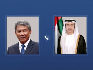 عبدالله بن زايد ووزير خارجية ماليزيا يبحثان المستجدات الإقليمية