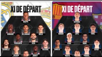 تشكيلة ريال مدريد وبرشلونة الرسمية لمباراة الكلاسيكو في الدوري الإسباني تشكيلة ريال مدريد وبرشلونة الرسمية لمباراة الكلاسيكو في الدوري الإسباني