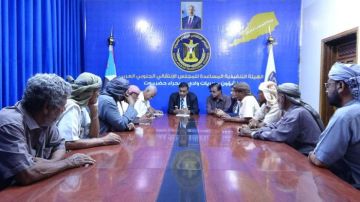 انتقالي وادي حضرموت وقبائل الجنوب يبحثان الاستعدادات لذكرى أكتوبر انتقالي وادي حضرموت وقبائل الجنوب يبحثان الاستعدادات لذكرى أكتوبر