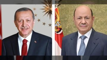 الرئيس العليمي يهنئ أردوغان بذكرى إعلان الجمهورية التركية