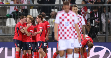 بسباعية.. إنجلترا تسحق كرواتيا في دوري الأمم الأوروبية بسباعية.. إنجلترا تسحق كرواتيا في دوري الأمم الأوروبية