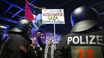 شرطة برلين تفض بالقوة مظاهرة داعمة لفلسطين