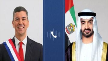 رئيس باراجواي يشكر الشيخ محمد بن زايد على الإغاثة الإماراتية العاجلة رئيس باراجواي يشكر الشيخ محمد بن زايد على الإغاثة الإماراتية العاجلة
