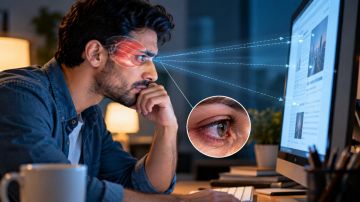 إجهاد العين الرقمي.. كيف تحمي بصرك؟ إجهاد العين الرقمي.. كيف تحمي بصرك؟