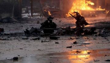 انفجار قوي في حمص بسوريا انفجار قوي في حمص بسوريا