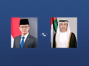 عبدالله بن زايد وسوجيونو يبحثان توسيع الشراكة الإماراتية الإندونيسية عبدالله بن زايد وسوجيونو يبحثان توسيع الشراكة الإماراتية الإندونيسية